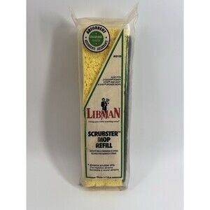 Libman Scrubster Mop Refill Extra Absorbent Scrubber Strip 00105 Fits 103 USA